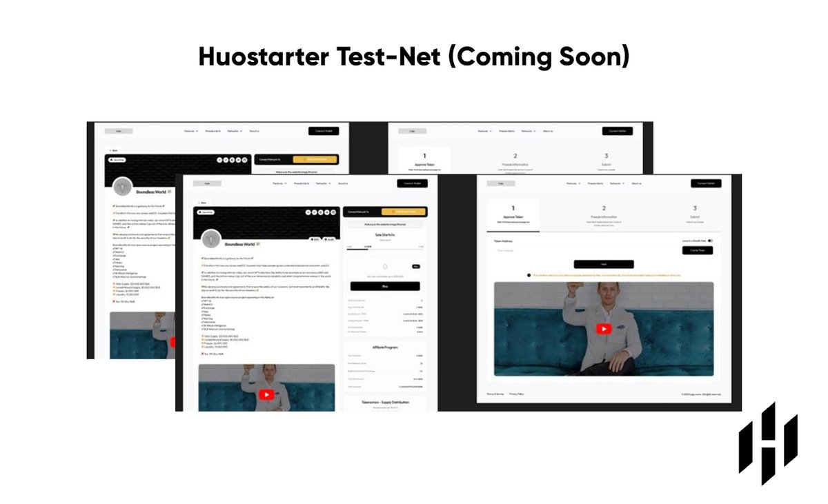Huostarter's tweet photo. Huostarter #Testnet soon will arrive on #Arbitrum Testnet (Goerli/Sepolia) and #Hepton Testnet (Electra). https://t.co/13vIcOWFYM