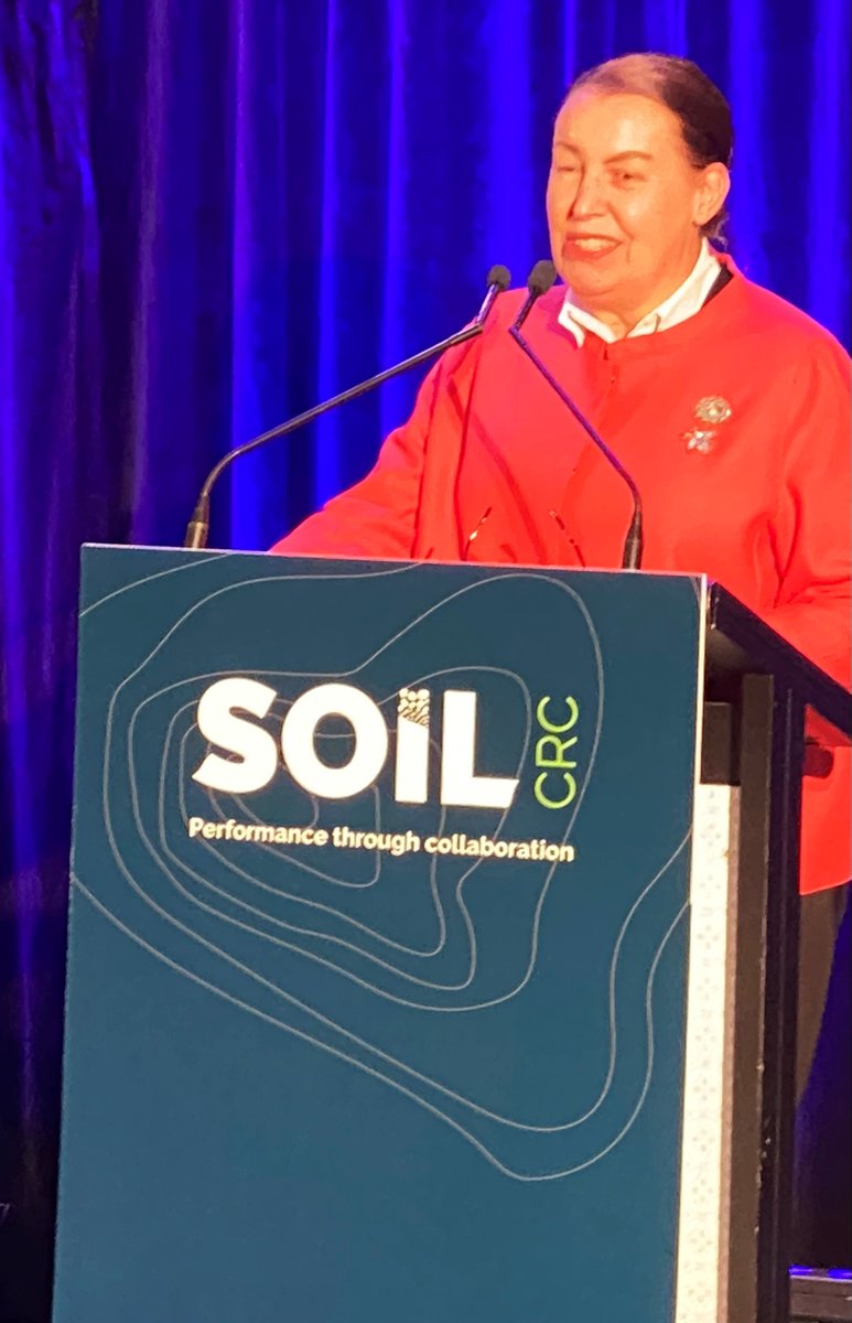 Our MD <a href="/RobbieSefton/">Robbie Sefton</a> conducted welcome &amp; overview at the <a href="/SoilCRC/">Soil CRC</a> conference this morning.  Great to see delegates from all around Aus meeting in Launceston for this important event - farmers, researchers, soil scientists, agronomists &amp; other ag value chain providers #SoilCRC2023