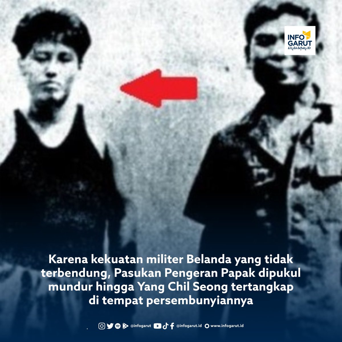 infogarut's tweet photo. Kisah perjuangan Korea, Yang Chil Seong yang akan diperankan oleh aktor Korea Selatan,  Kim Bum dalam film berjudul "Tanah Air Kedua" memiliki akhir kisah yang tragis di Tahun 1949.***

https://t.co/vZeuoG4rcu

#garut #infogarut #yangchilseong #kimbun #MaudyAyunda #korea https://t.co/qcgToRFzXl