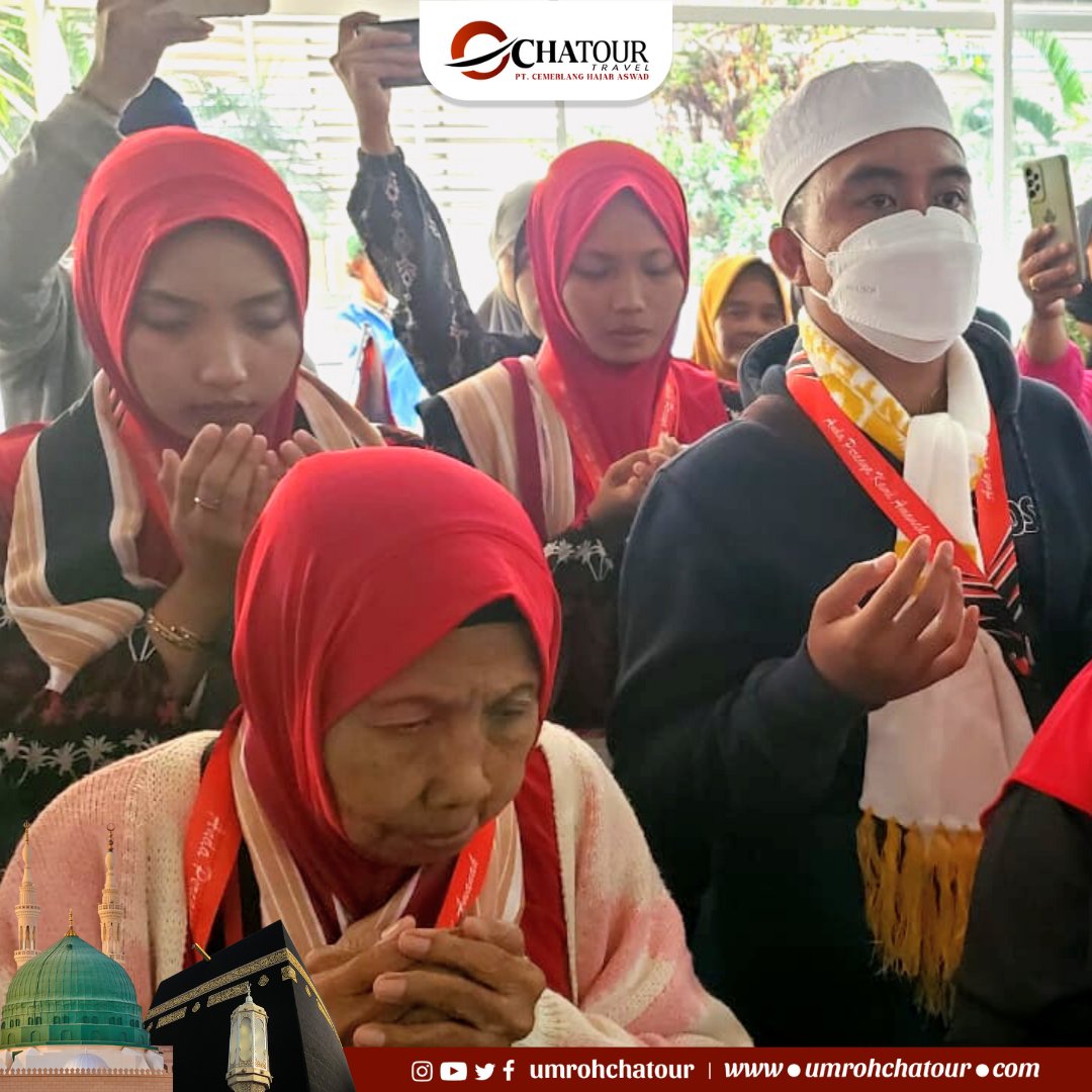 umrohchatour's tweet photo. Keberangkatan Jama'ah Umroh Chatour Travel pada Hari Rabu, 30 Agustus 2023 program 16 Hari dengan total 44 Jama'ah by Maskapai Batik Air.

#chatourtravel #chatourtravelsurabaya #panglimagroup #CerdasHematAmanah #umrah #umroh1445h https://t.co/CbyVnQfNe7