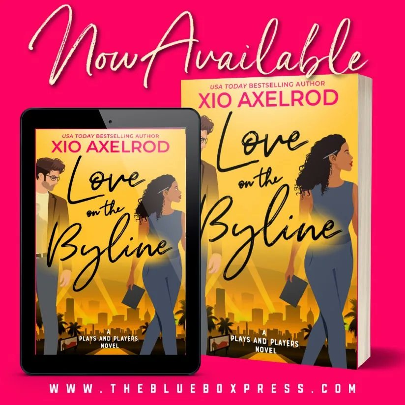 bookchick_annie's tweet photo. Love on the Byline, an all-new captivating, beautifully-crafted Plays &amp; 
Players novel from USA Today
bestselling @XioAxelrod is available now! 

Fall in love today→ 
https://t.co/eKowZKFtDO

#1001darknights #blueboxpress #availablenow #bipocbooks 
#spicyreads  #romancereads https://t.co/yAXaOO6QmQ