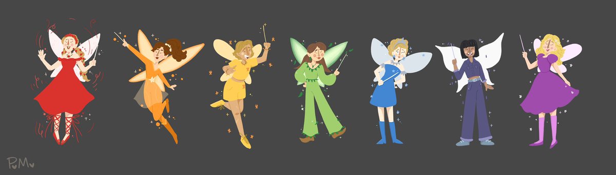 peyton_munson's tweet photo. Thank you @Scholastic for making my childhood with the Rainbow Magic books! #characterart #characterdesign #animation #characterartist #conceptart #digitalart #digitalartwork https://t.co/K6yuctKruO