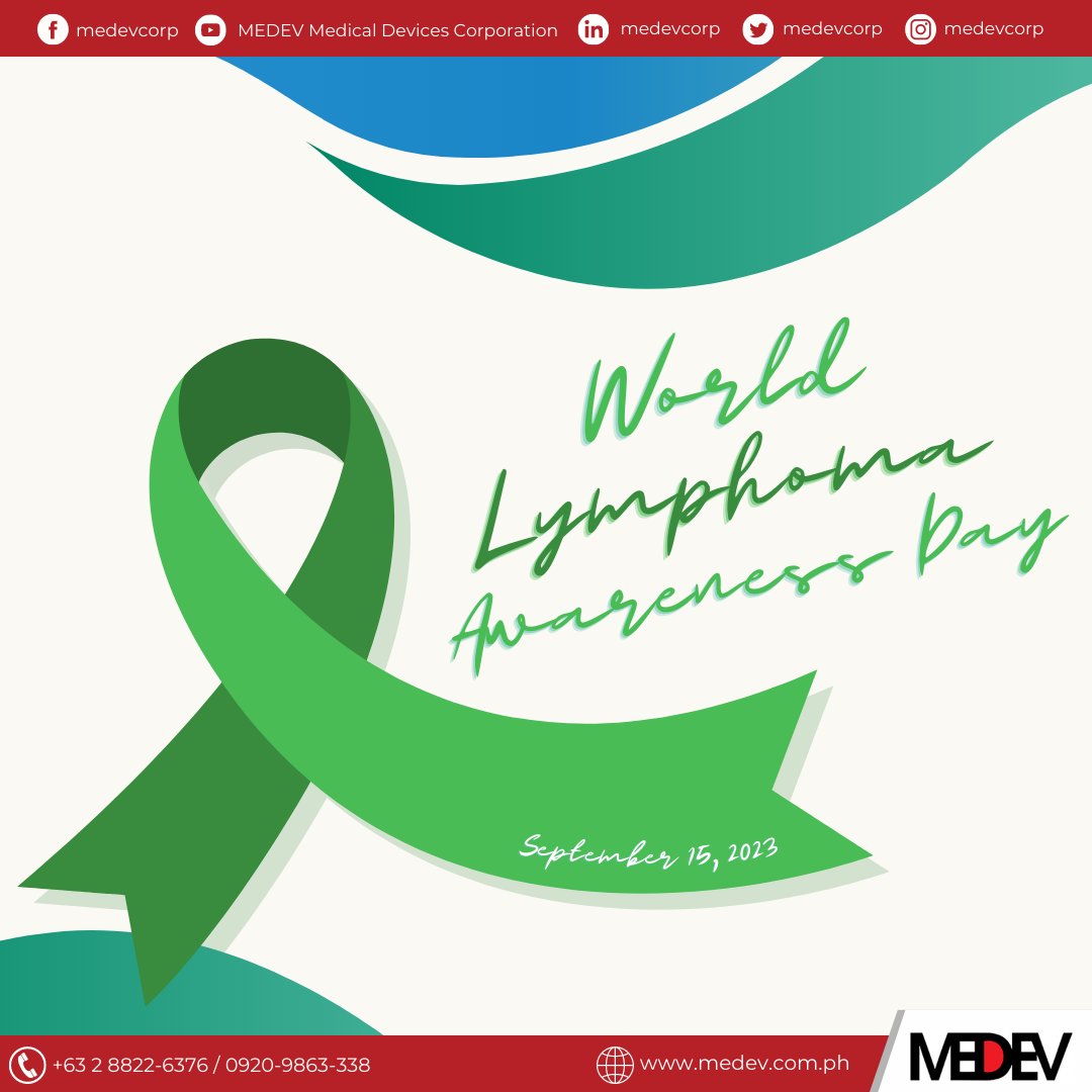 MEDEVCORP's tweet photo. Did you know? More than 735,000 people are diagnosed with lymphoma, including CLL, every year. World Lymphoma Awareness Day (WLAD) is held on September 15 every year and is a day dedicated to raising awareness of lymphoma, an increasingly common form of cancer. #WLAD https://t.co/Mpl3AcOZ6y