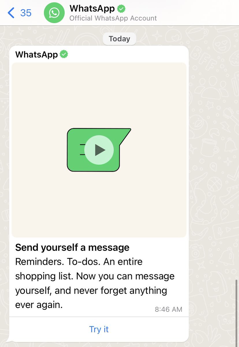 odhi_in's tweet photo. #Amazing feature #WhatsApp, Most of the people across the world wanted this feature for a very long time, finally you made it possible. #LoveWhatsApp

#meta #MarkZuckerberg #facebook https://t.co/IM3tDoHMbF