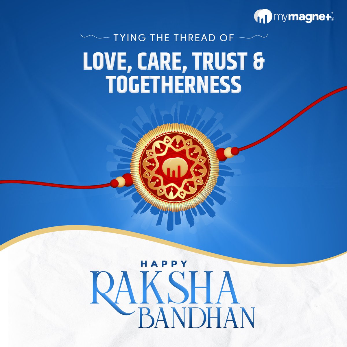 Threads of love, a shield of care. This Raksha Bandhan, let's cherish the unbreakable bond we share. #rakshabandhan2023

#realestate #brokers #mymagnet