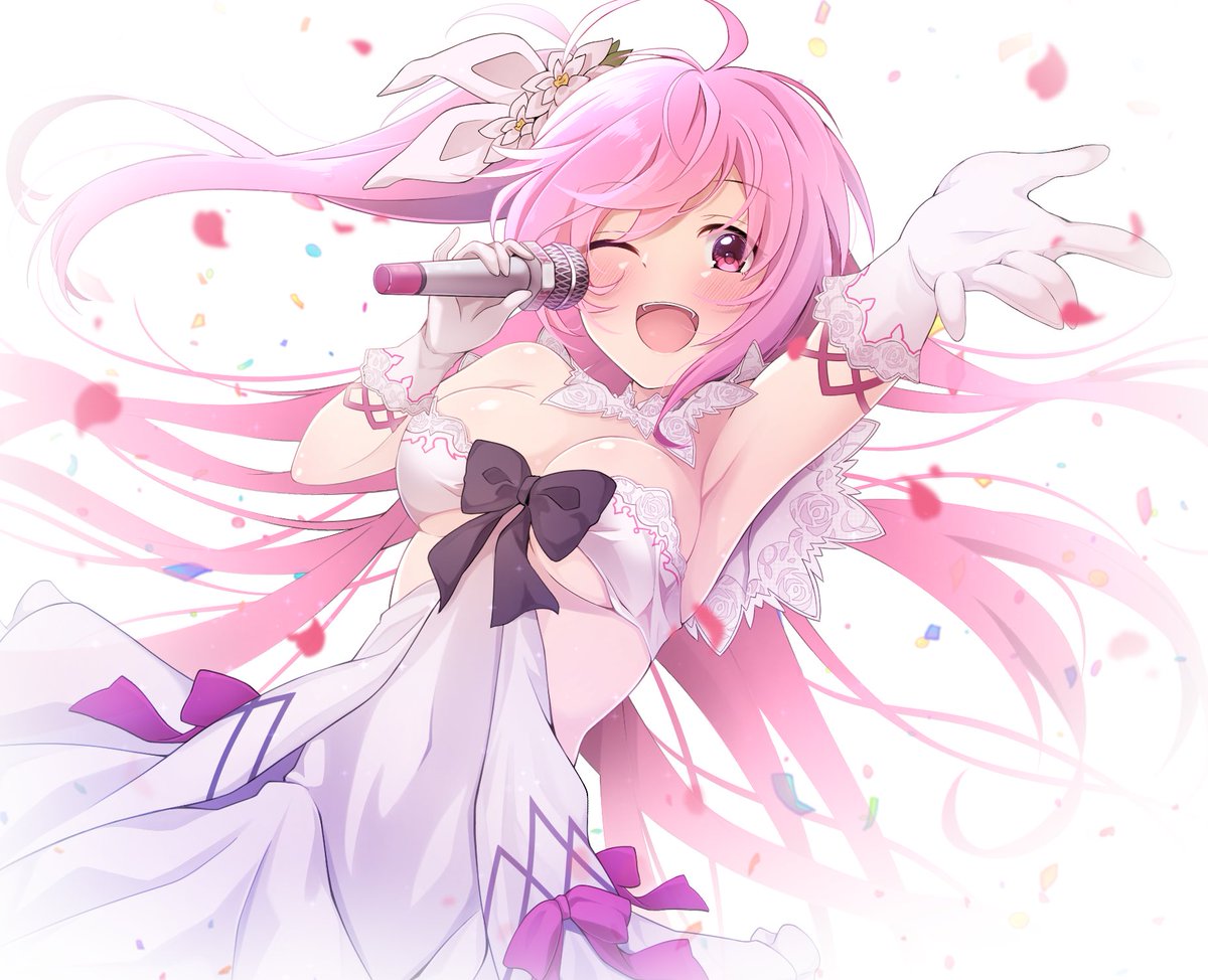 「過去絵懐かしすぎた#とびきりのピンクを魅せて下さい 」|芦谷 武人のイラスト