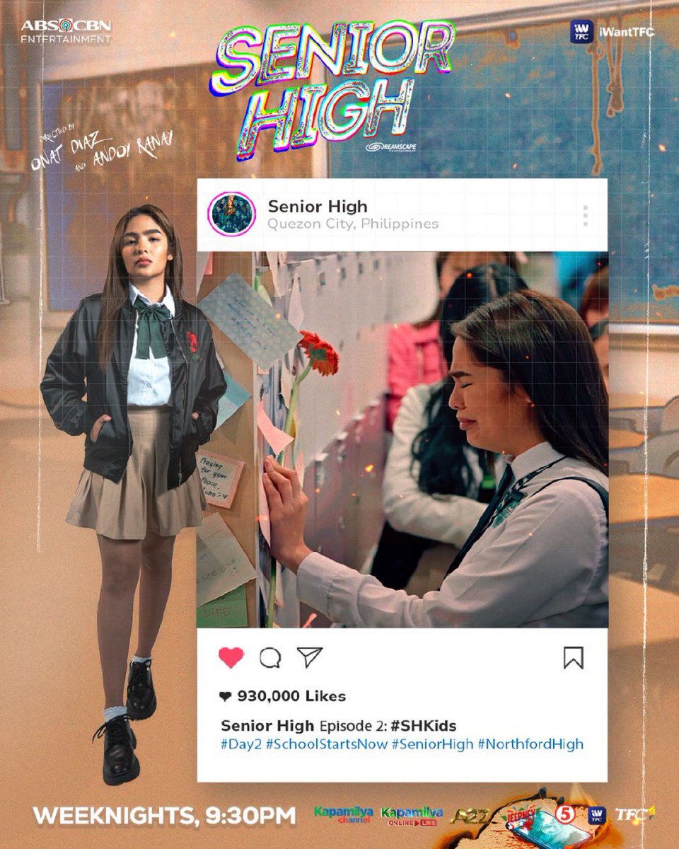 ABSCBNpr's tweet photo. Gagawin ni Sky ang lahat, mabigyan lang ng hustisya ang pagkamatay ng kambal nya. Abangan mamaya sa #SHKids! ππβ¨
#SeniorHigh, 9:30PM sa Kapamilya Channel, Kapamilya Online Live, A2Z, Jeepney TV at TV5! Mapapanood din sa iWantTFC at TFC! https://t.co/lGLbVna4NK