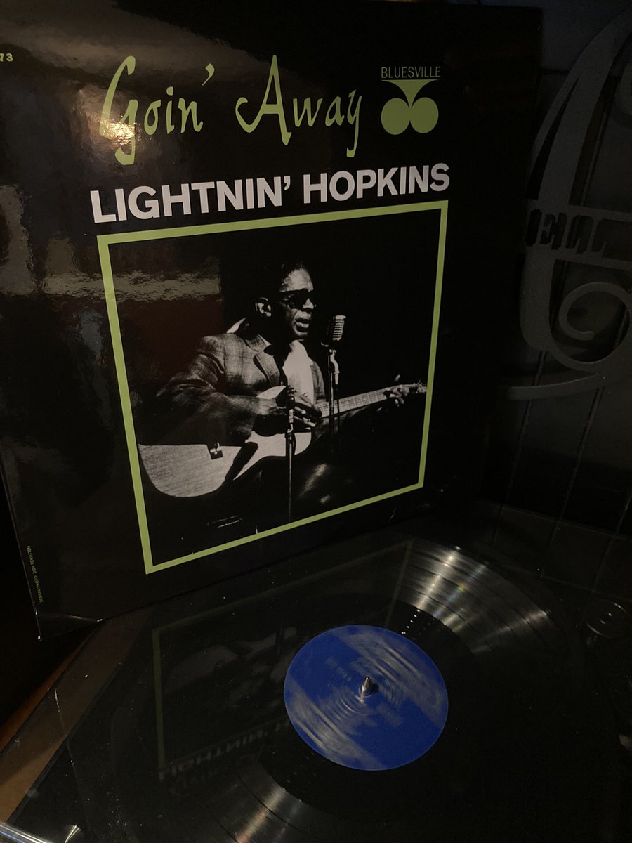 Shoot. Po’ Lightnin don’t drink no mo’. #LightninHopkins #blues #bluesmusic #texas #texasblues #vinylcollection