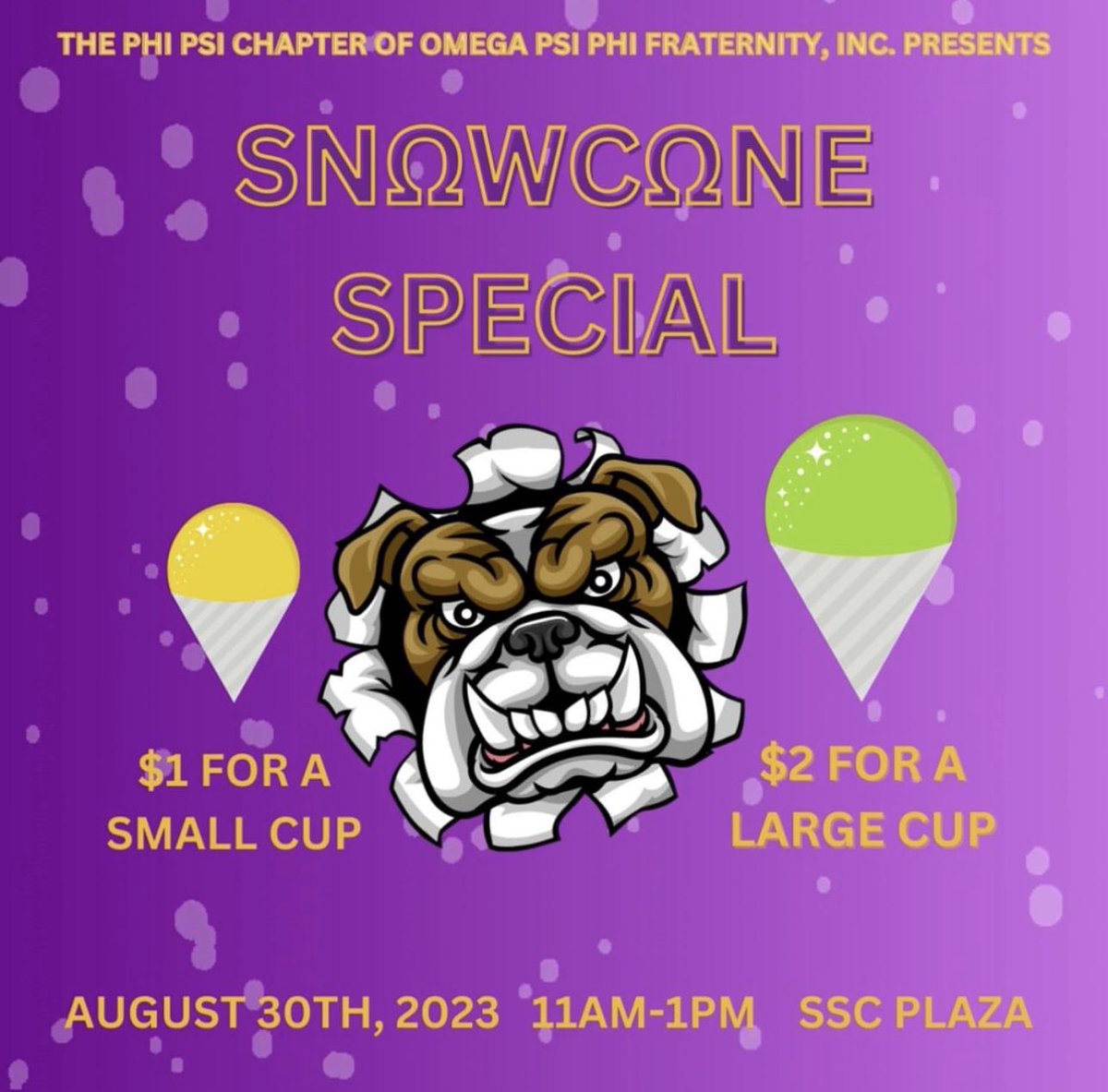 Come Owt tomorrow and get you a treat from the Bruhz