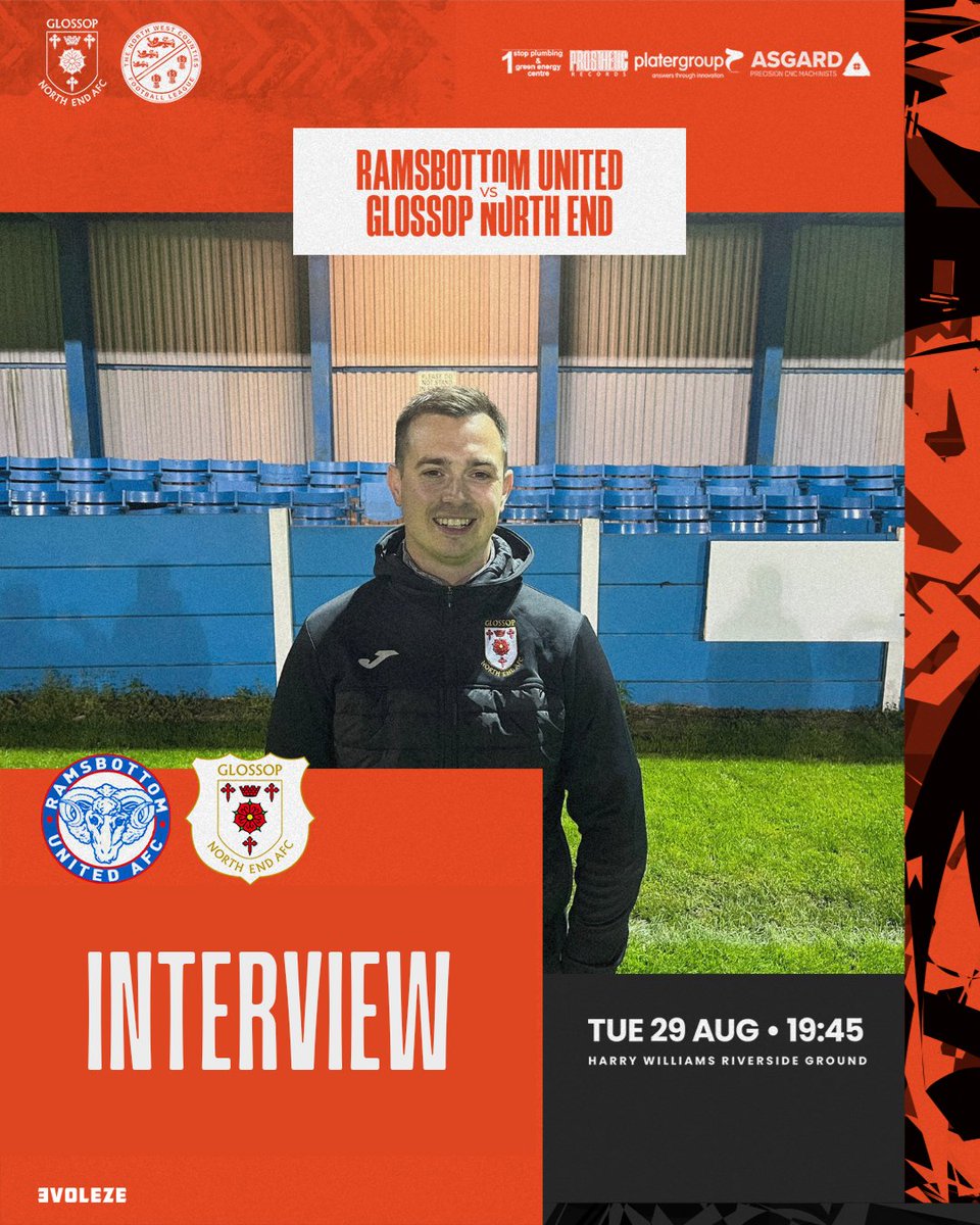 GlossopNorthEnd's tweet photo. 🎥𝑹𝑬𝑨𝑪𝑻𝑰𝑶𝑵🎥
Hear the thoughts of GNE boss Michael Worthington following tonight's 3-2 victory against Ramsbottom.
View here 👇
https://t.co/PLdaB70g7y
🔵⚽️🔵
#vivaGNE #wearegne https://t.co/SiquLlQn34