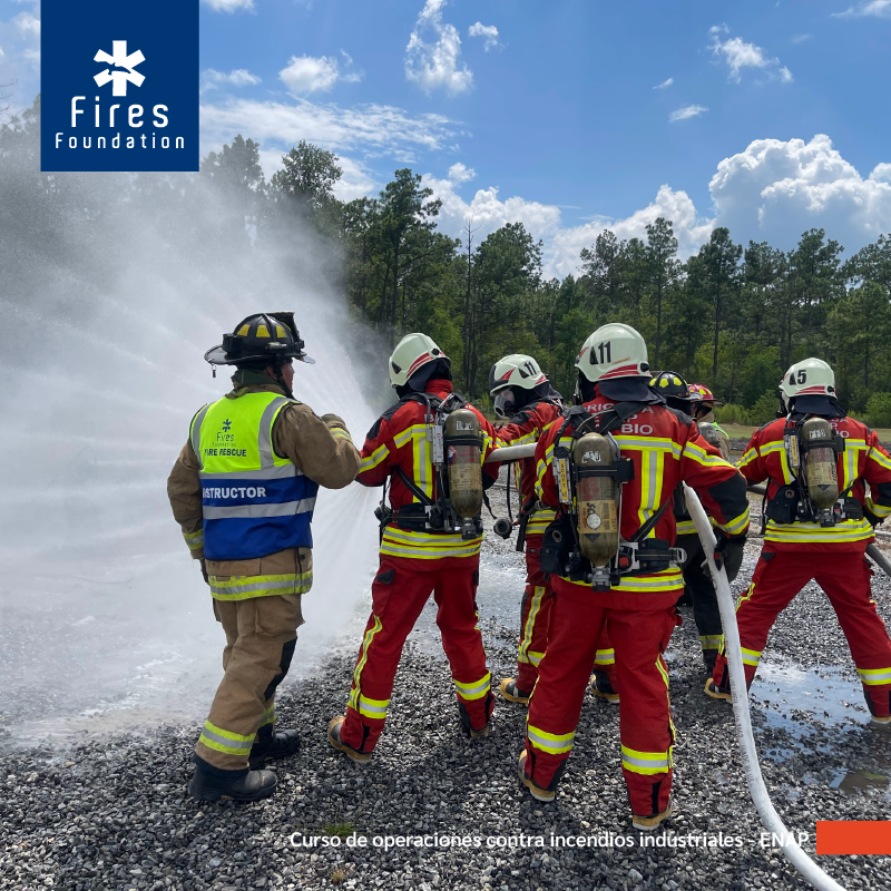 Firesfoundation's tweet photo. Bienvenidos delegación de las refinerías de Bio Bio y Aconcagua de ENAP y bomberos de Viña Del Mar que nos acompañan esta semana en el curso Operaciones contra incendios Industriales en El centro de entrenamiento CERTC en Lake Charles, Luciana. ¡Que sea una gran semana! https://t.co/1g3PX5VUjZ