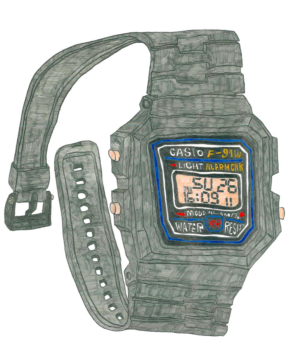 CASIO watch 「F-91W」