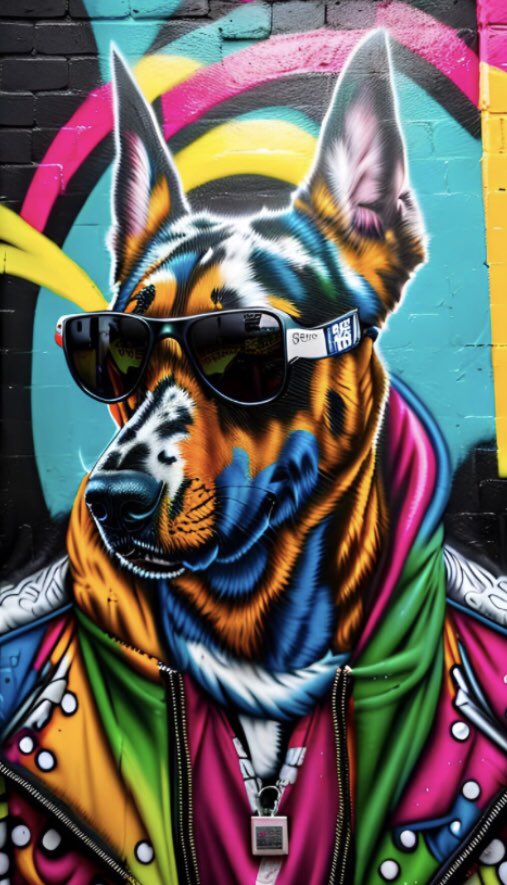 jpcm2004_nft's tweet photo. Please check my Graffiti Dog #02
https://t.co/DitUAskssN
#NFT #nftcollectors #NFTCommmunity #nftbuyers #NFTTΓΌrkiye #NFTDraft #NFTmagic #nftcollectible #NFTMarketplace https://t.co/sZSosIfGKS