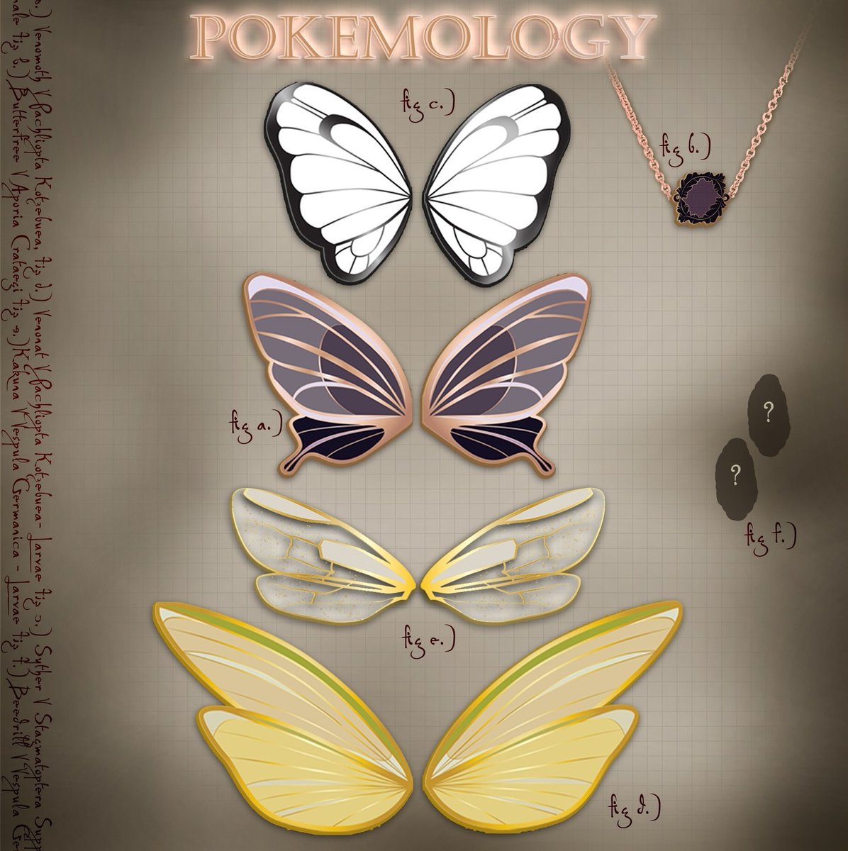 fishmonkeyhat's tweet photo. POKEMOLOGY, @lacengravy's new #enamelpin Kickstarter has just gone live!

What if flying bug type #pokemon were real? What if we studied those little bugs and how beautiful their wings are? What if pins?!

⏰ 𝟐𝟒𝐡𝐫 𝐄𝐀𝐑𝐋𝐘 𝐁𝐈𝐑𝐃 𝐭𝐢𝐞𝐫𝐬! ⏰

https://t.co/Y5clcybsvt https://t.co/TQbmO9jup4
