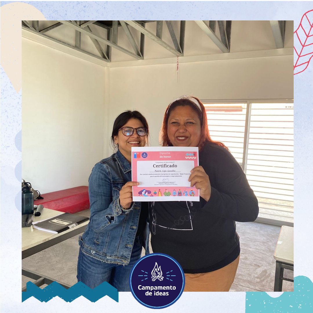 ¡Certificación programa Mujer Transciende!  

Este fin de semana tuvimos la ceremonia de cierre donde se certificaron 27 mujeres del Barrio Transitorio: Luz Divina 7 y 13 de Mayo, adquiriendo herramientas de  negocios, finanzas, y redes sociales junto a
<a href="/serviuantofagas/">Serviu Región de Antofagasta</a>