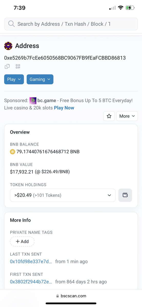 deathbcomesu's tweet image. Same wallet sold just over 12 million #bbtf #safemoon #safemoonswap