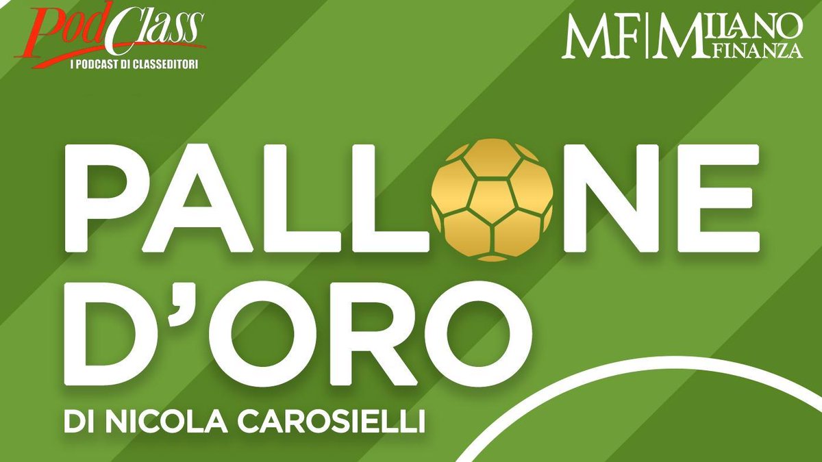 Perché la finanza è sempre più legata al mondo del calcio? Come questi due mondi apparentemente distanti sono collegati? Da oggi ne parliamo nel podcast Pallone d’Oro - MilanoFinanza News milanofinanza.it/news/perche-la…