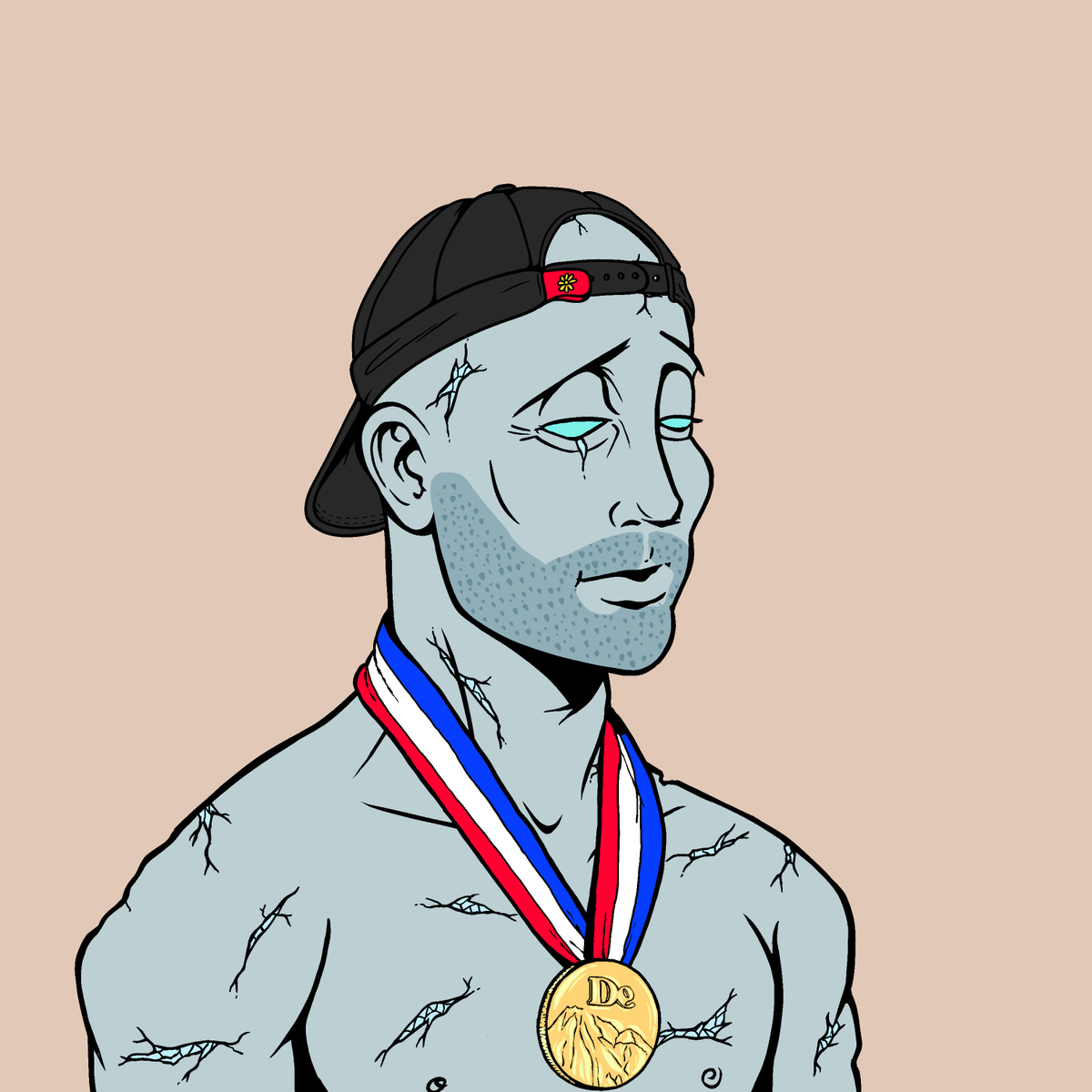 DeGod #3860 (Rank #6715) 
Just sold for 4.44 ETH | $7,673.87 

blur.io/asset/0x8821be…