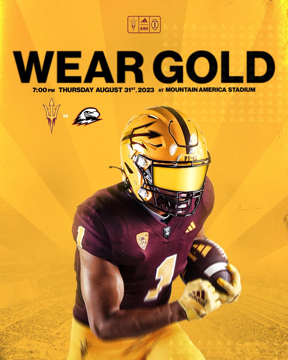 It's GOLDEN HOUR for the home opener! 🔱

#ForksUp /// #O2V