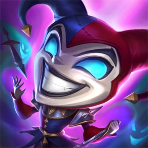Spideraxe30's tweet photo. Shaco Champie icon tweaks, cracks added to his face, before and after https://t.co/p2MztvQZYa