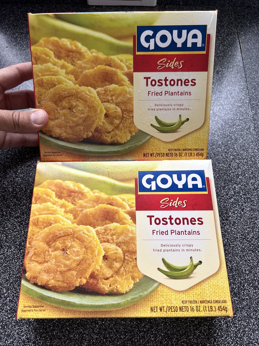 VerdejaRo's tweet photo. ¿Cuándo fue la última vez que hiciste algo por primera vez?

Hoy le daré la oportunidad a @GoyaFoods a ver si vale la pena el salto del plátano natural al congelado. Lo probaré en aceite y en air fryer. Stay tuned for the full report. 

Si ya lo probaste, qué tal te fue? https://t.co/yyjDXB3gMJ