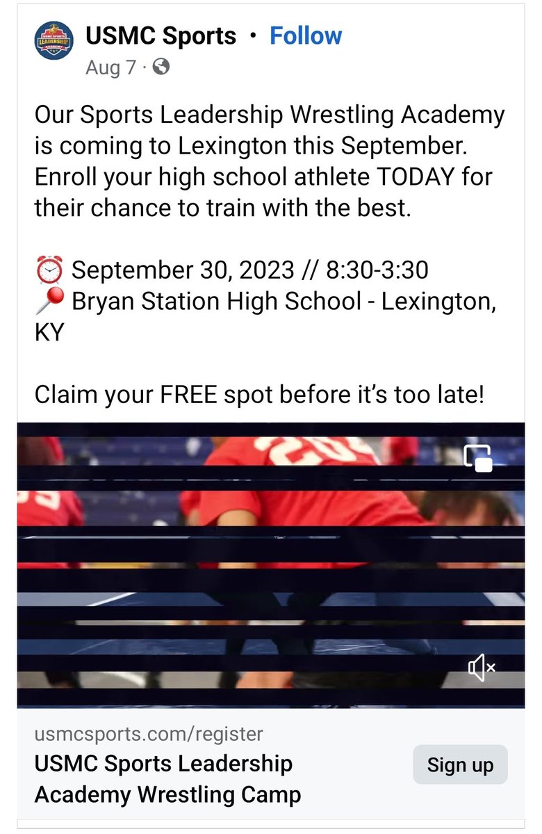 Get registered  here.. 
usmcsports.com