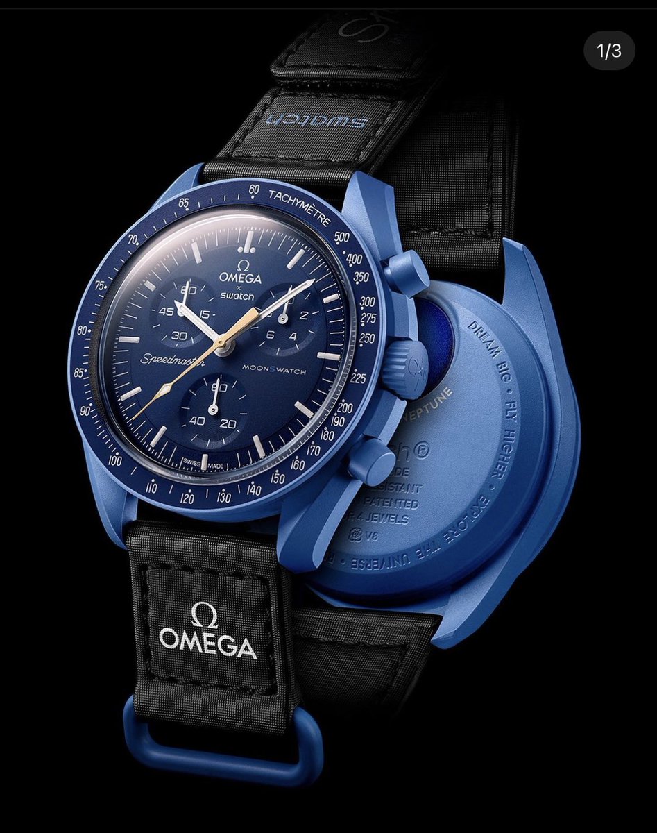 moneeymethod's tweet image. Opportunity 1

Swatch x Omega ‘Neptune’ watch 
- releasing in batter sea and Trafford 📍
- 30 Aug/10am GMT, expect queues! 🕙
- £200-£500 profit 🤑