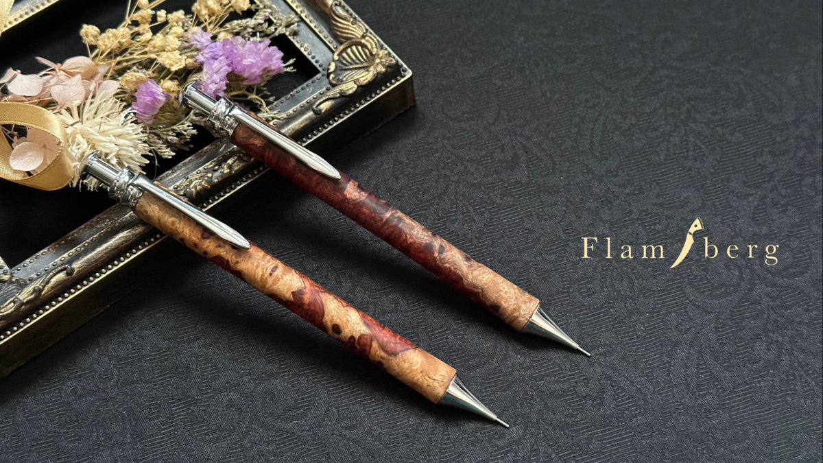 Flamberg200's tweet photo. 🍭プレゼント企画🎁
期間:8/30(水)〜9/5(火)

ープレゼント内容ー
・Flambergオリジナル金具
シャープペン(花梨瘤)���
各1本         2名様にプレゼント！

ー条件ー
・@Flamberg200をフォロー
・このポスにいいね&amp;リポス

画像を確認の上
沢山のご参加お待ちしております🫠🍙

#抽選 #プレゼント企画 https://t.co/GjO2sGfjCi