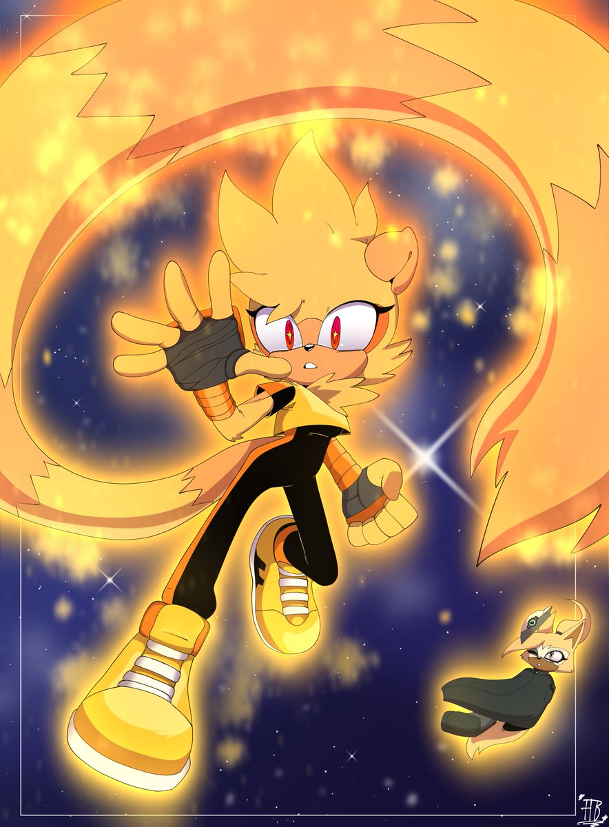 Tangle goes super . . . #sonicfanart #SonicTheHedeghog #IDWsonic # ...