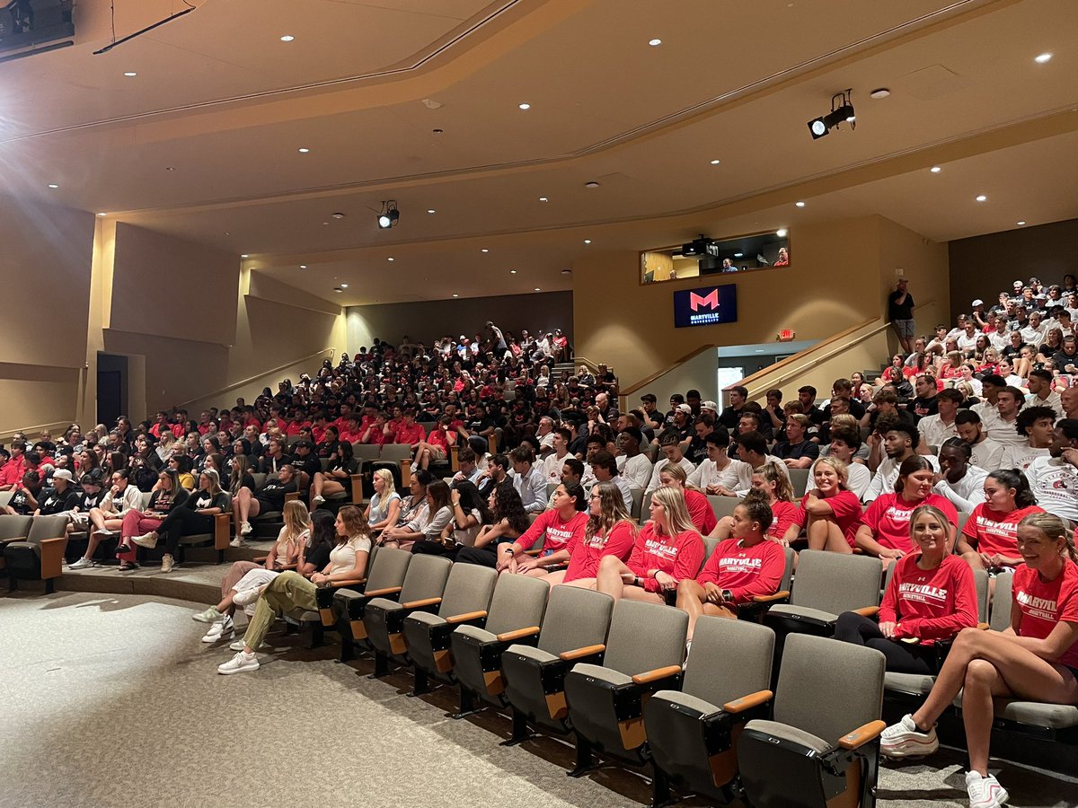 🐾Welcoming back ALL of our Saints student-athletes as we kick off the 2023-24 season!
🐾#BigRedM 
<a href="/MaryvilleU/">Maryville University</a>