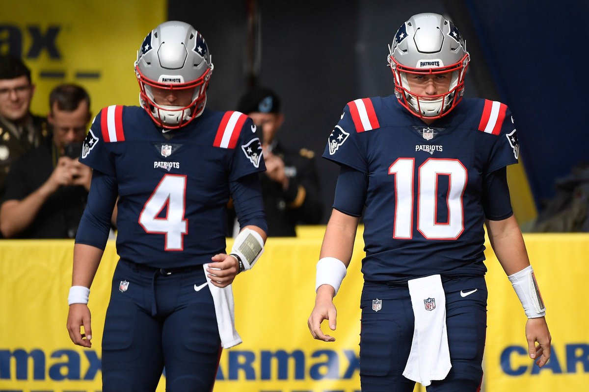 Patriots’ backup QB and fan favorite Bailey Zappe has been CUT… Mac Jones is now indubitably THE GUY in New England