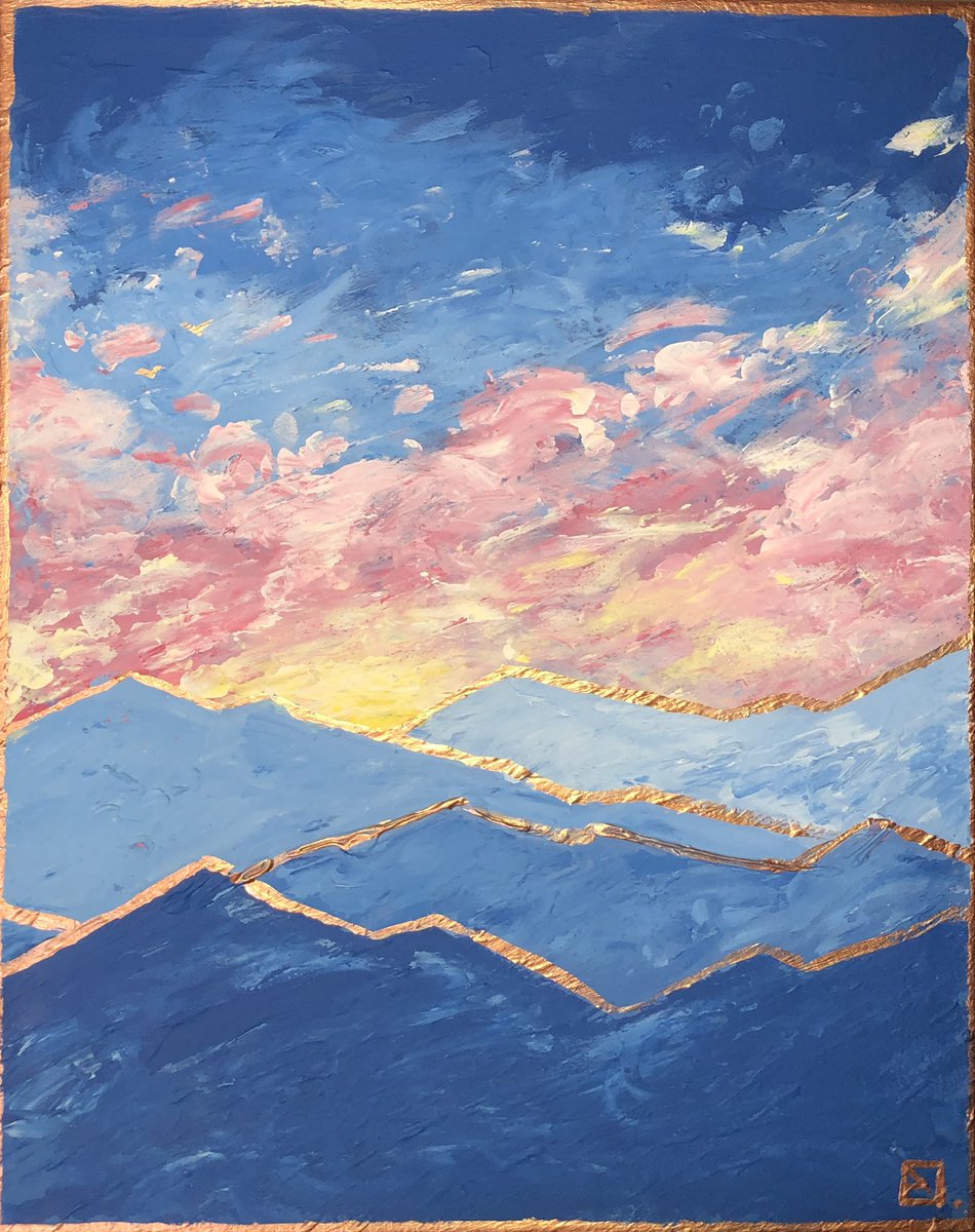 NearlyAtlas's tweet photo. Painted with my hands the other day https://t.co/5QQCbdcksS