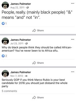 DannyC1111_DC's tweet photo. The Jacksonville shooterโs family are all registered Democrats with a history of making racially charged Facebook posts that criticize the GOP. #offmsm https://t.co/nHN3teY5EO