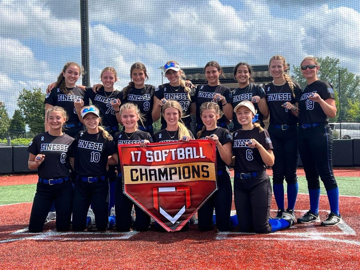 Finished 4-0 this weekend! This team works hard and plays hard ❤️ Let’s Gooo!!!! 💪 Finesse Ohio 💙🖤💙