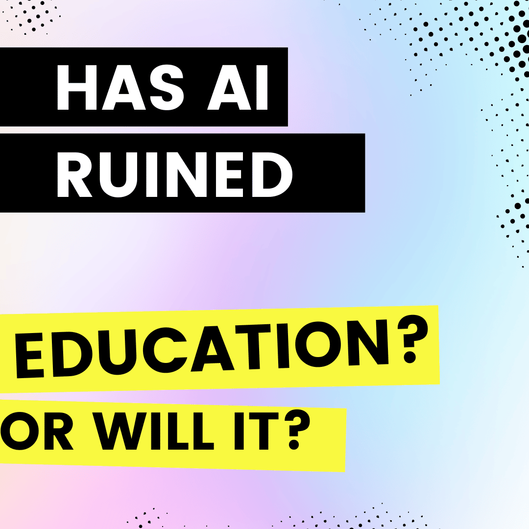 alicekeeler's tweet photo. Is AI Essays the End of Education? - Teacher Tech 

https://t.co/M593Kmox5i https://t.co/nFSw17PuuK