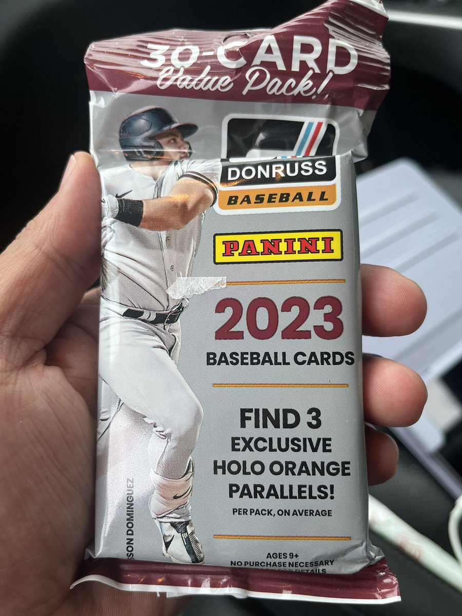 mackmaddie1's tweet image. Every time i think I’m out….
Happy Ripping! #thehobby #rippacks