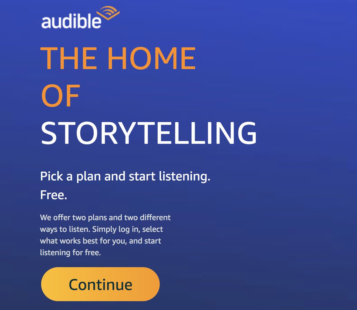 AUDIBLE - The Home of Storytelling
FREE: amzn.to/3L1Dp3m

#AmazonAudible
#Audiobooks
#ListenEverywhere
#AudibleOriginals
#AudioContent
#Podcasts
#Storytelling
#ReadingOnTheGo
#AudibleSubscription
#AudiobookLover
#ListenUp
#NarrationMagic
#AudibleEscape
#AudibleApp
#Podcas