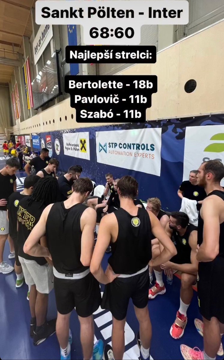 In his first pre-season game for Slovakian Inter Bratislava, our guard BRAXTON BERTOLETTE <a href="/Braxton2323/">Braxton Bertolette</a> had 18 points.