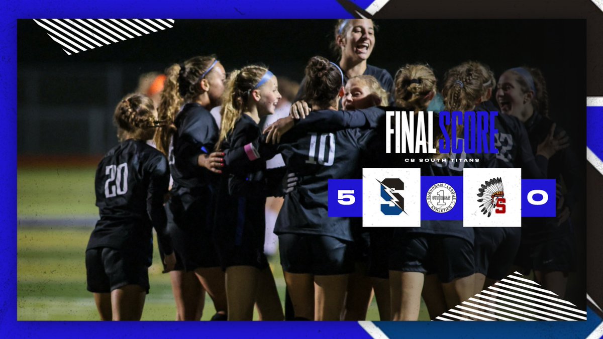 FINAL SCORE: <a href="/CBSouthHS/">CB South</a> <a href="/CBSGirlsSoccer/">CB South Girls Soccer</a> downs host Souderton in the Titans season opener on Tuesday afternoon, 5-0, in <a href="/SOLsports/">SOLsports</a> <a href="/PIAASports/">PIAA</a> action! #TitansWin #TitanUp #CBSouthAthletics