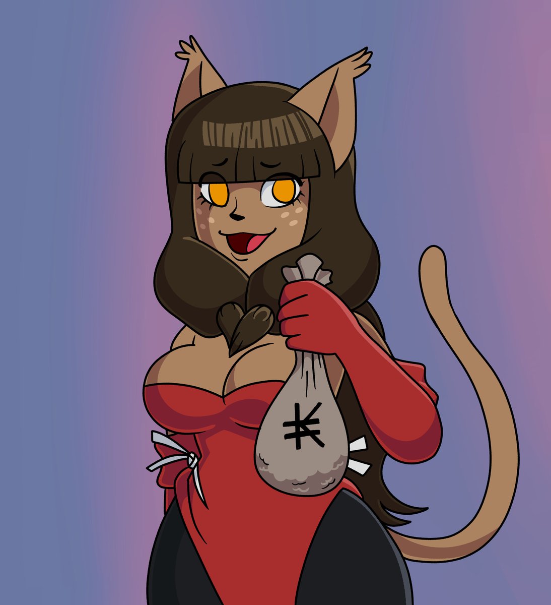 MoontouchedMog's tweet image. "IT'S LOADSAMONEY!"
Silly new artwork I got from @possqueen, check her out