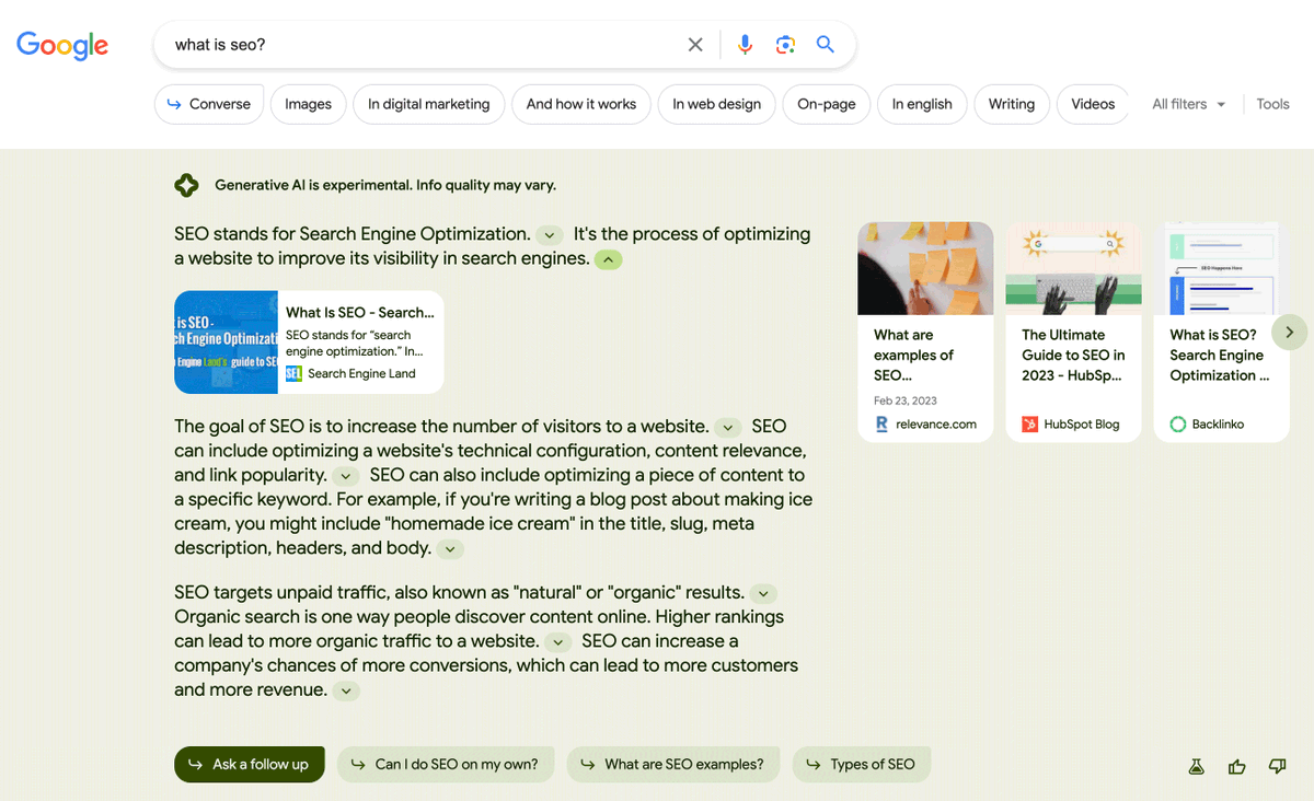 Google Search Generative Experience officially rolls out links to web pages within answers, expands to Japan and India and shares some early feedback searchengineland.com/google-search-…