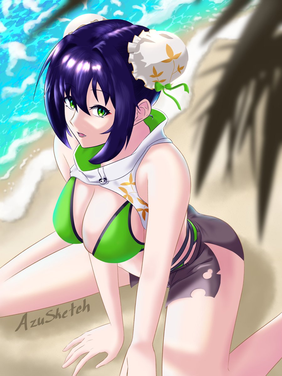 Summer Qin Liangyu 💚

#QinLiangyu #FateGrandOrder  #FateGo #FGOフェス #FGO #FGO水着イベント2023 #FGO絵描きさんと繋がりたい #FGO好きさんと繋がりたい