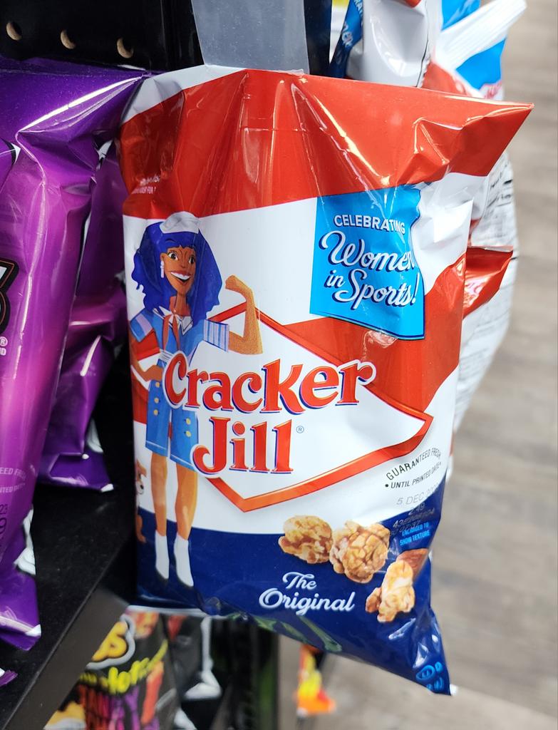 Latentem's tweet image. These have been hanging on the display in our local convenience store since Women's History Month. 

Not a one bought since March.

#BringBackJack