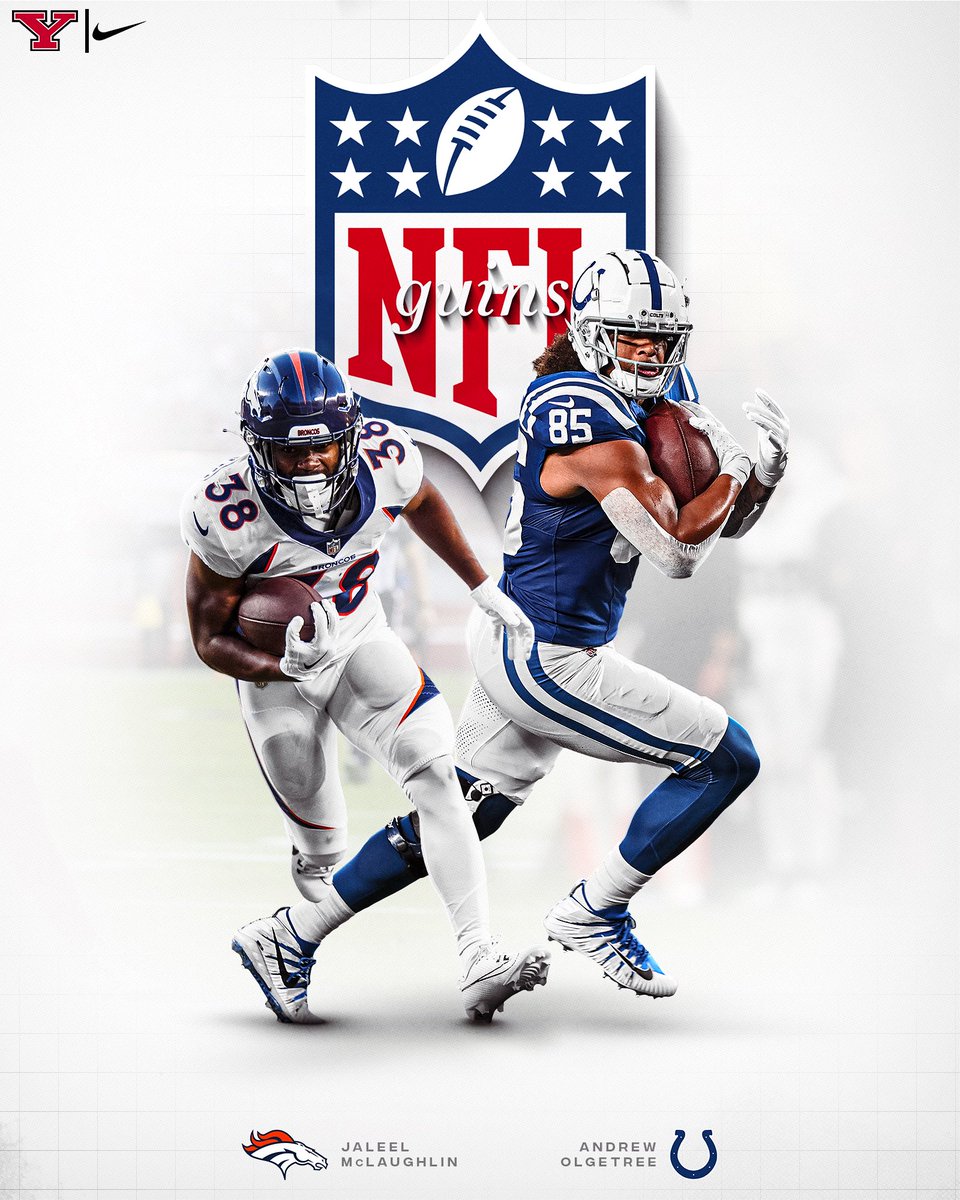 Proud of former Guins <a href="/Speedkills2k_/">Jaleel Mclaughlin</a> and <a href="/DrewOgletree/">Tree</a> for making the initial 53-player rosters for the <a href="/Broncos/">Denver Broncos</a> and <a href="/Colts/">Indianapolis Colts</a> ! 🐧🏈

#GoGuins
#LeaveNoDoubt