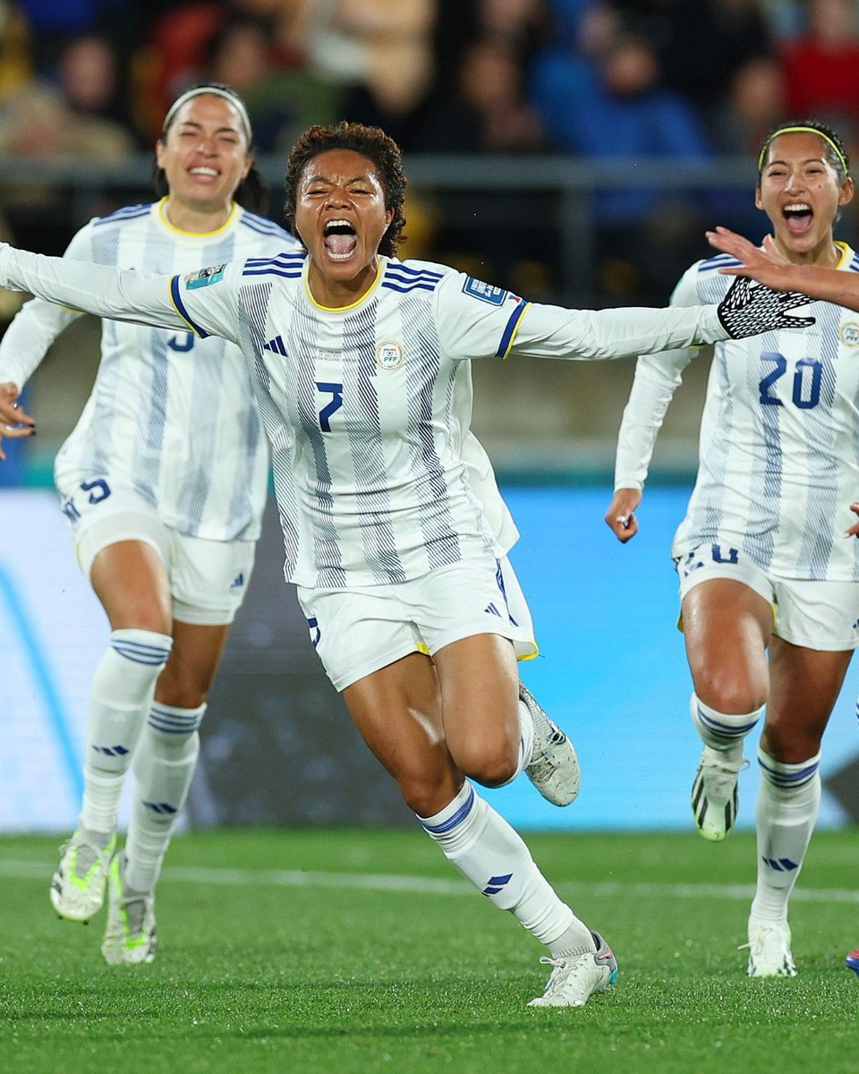 She em𝗕𝗢𝗟𝗗𝗘𝗡ed a nation. 🇵🇭

@Sarina_Bolden | #FIFAWWC