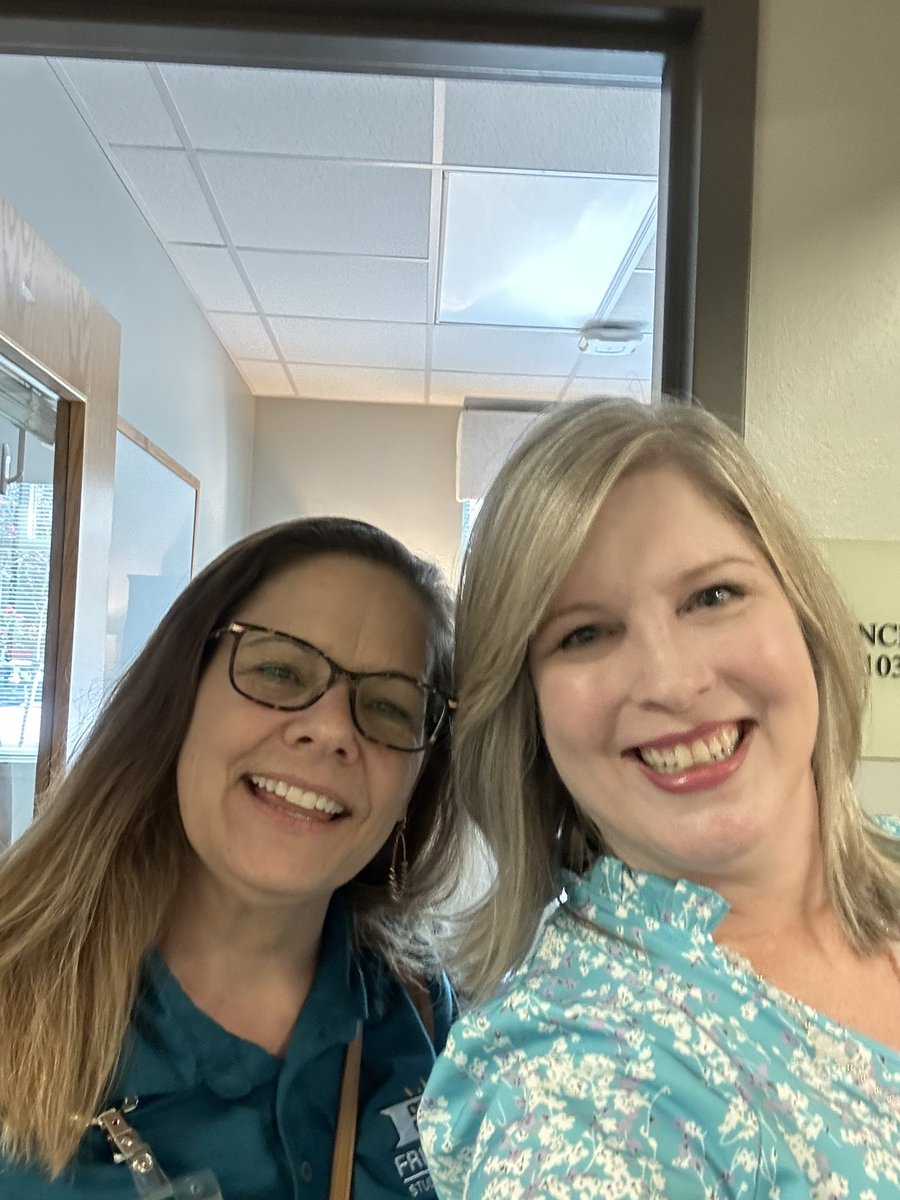 Love having <a href="/Deborahsh67Deb/">Deb</a> at Pink today!!!Such awesome support! #FISDElevate #PinkPlaceToBe