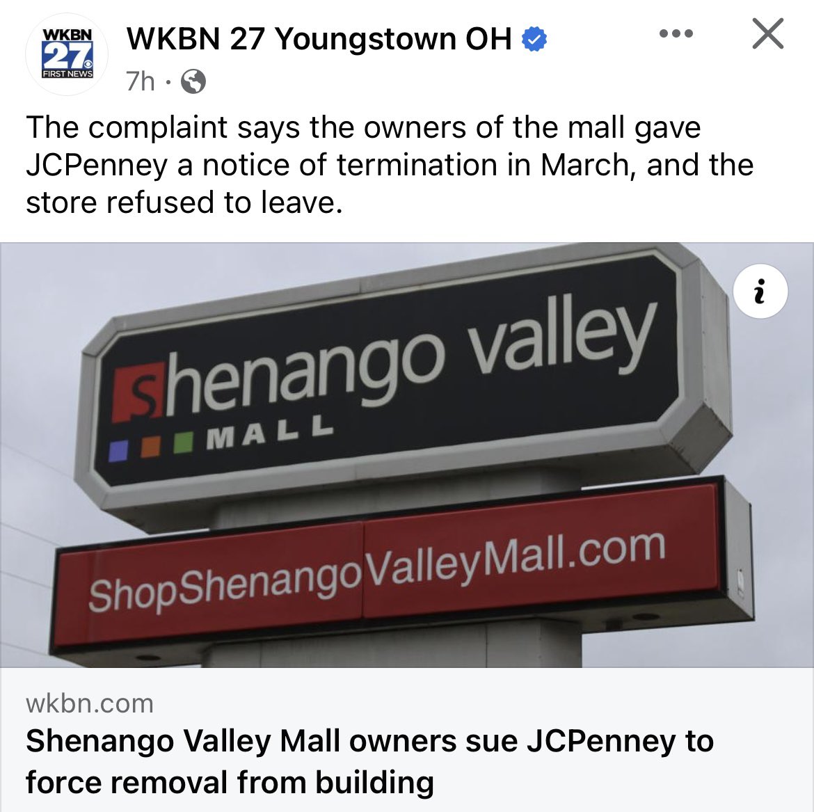 bsmck_'s tweet photo. more people should know about the ongoing war between my local mall and JCPenney https://t.co/vPpWHgHrgh