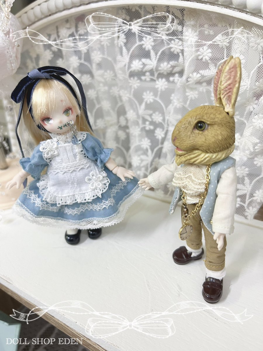 dollshopeden's tweet photo. おはようございます✨
763ドール @nam3kisan
のアリスちゃんと、
NANOHANA 様の
リアルラビット🐰
Timeくん🕰️✨
やっぱりとても可愛いです・・・❤️✨
この二人も、
#アイドール大阪 に
お連れいたします👑✨
🎪Timeくん🎪
https://t.co/5vZIJpZgNg
#763ドール
#madebyshiro https://t.co/PDvQjCf5xO