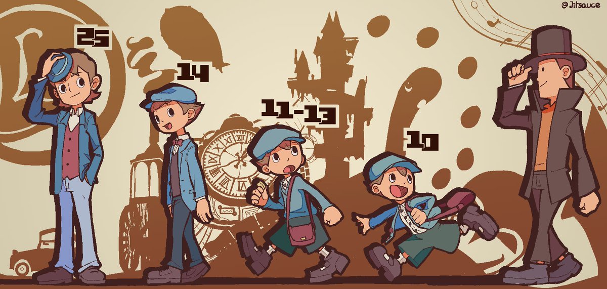 Growing Up
#professorlayton #lukeTriton #newworldofsteam #CuriousVillage #AzranLegacy