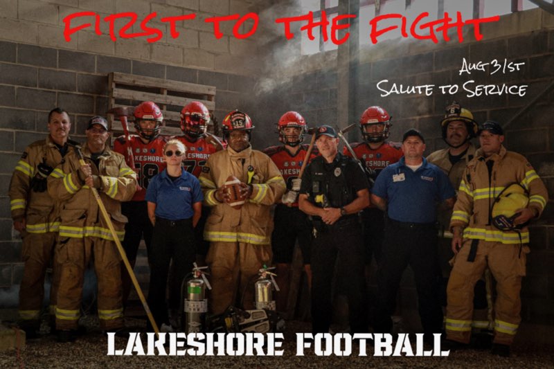 A_M_Anderson's tweet image. Let's go Lancers!   
Share with all 1st Responders in SW Michigan
Come out to Al Stockman Stadium and watch your Lakeshore Lancers take on the Vikings from Niles August 31st, Kick-off is is 7:00 pm
#FirstToTheFight 
#FirstResponders
#LancerUp
#LancersLead 
#StayTunedMoreIsComing